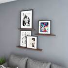 Porta Quadros Flutuante 10x60 Cms Com Suporte Incluso Pq 1060