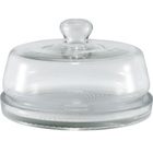 Porta Queijo / Queijeira de Vidro Transparente 20x12cm