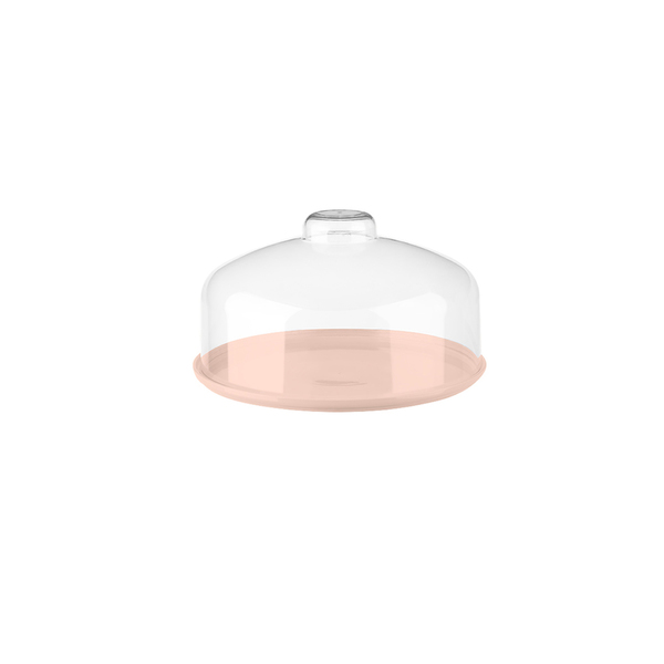 Porta Queijo Minas Cozy Rosa Blush Coza