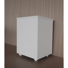 Porta Ração Caixa Dispenser Com Rodízios Pet Para Armazenar A