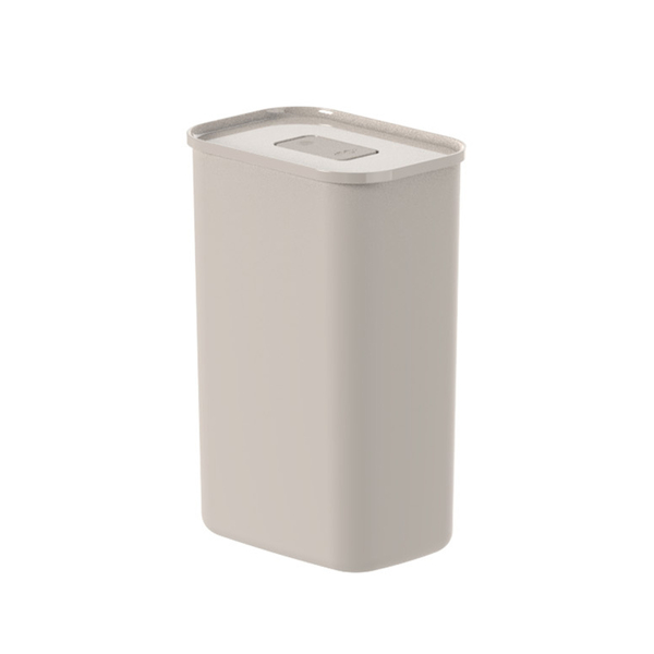 Porta Ração para Gato e Cachorro Grande Plástico Bege Claro Pet Collection Martiplast