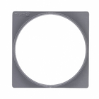 Porta Ralo Quadrado Grande Plástico Cinza 15cm Tigre