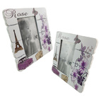 Porta Retrato 10x15 Kit 2 Unidades Moldura Paris Enfeite Casa