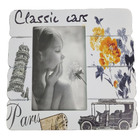 Porta Retrato 10x15 Kit 2 Unidades Moldura Paris Vintage Deco