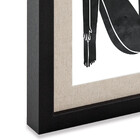 Porta-retrato 15x20 Em Mdf Com Linho 13072 Mart