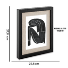 Porta-retrato 15x20 Em Mdf Com Linho 13072 Mart