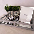 Porta Retrato 15x20 Prata Em Metal 12532 Mart