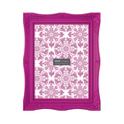 Porta Retrato 15x20 Retrô Rococó Rosa Mart