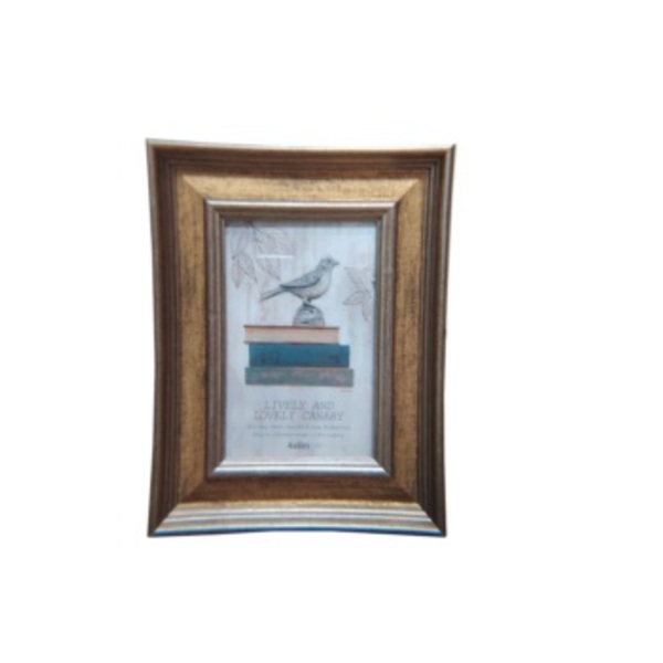 Porta Retrato 15x20cm Em Mdf Ouro Antigo