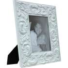 Porta Retrato 1 Foto 10x15 Cm Guirlanda Branco