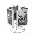 Porta Retrato 8 Foto 10x15 Moderno Presente Giratório Quadro