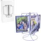 Porta Retrato 8 Foto 10x15 Moderno Presente Giratório Quadro