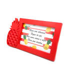 Porta-retrato Abacaxi - Vermelho