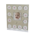 Porta Retrato Bebê 12 Meses Fotos Crescimento