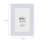 Porta Retrato Branco MDF 10x15cm Tropical