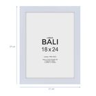 Porta Retrato Branco MDF 18x24cm Tropical