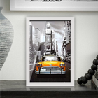 Porta Retrato/certificado 20x30 Moldura Branca Lisa Fosca - Q1