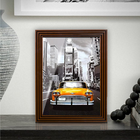 Porta Retrato/certificado 20x30 Moldura Tabaco Ripada - Q2