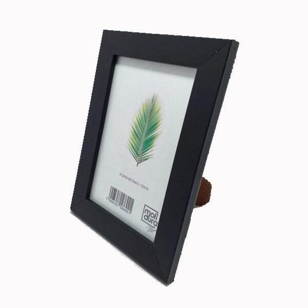 Porta Retrato Classico 10x15 Preto Unidade Foto Imagem