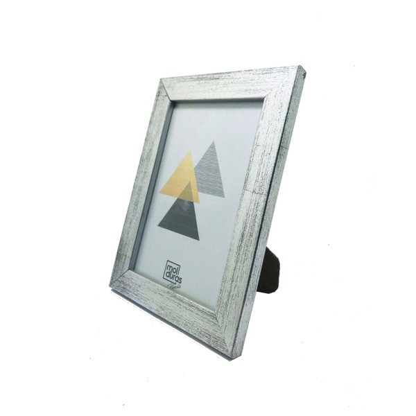 Porta Retrato Classico 13x18 Prata  Unidade Foto Imagem