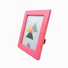 Porta Retrato Classico 13x18 Rosa Unidade Foto Imagem