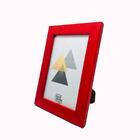 Porta Retrato Classico 13x18 Vermelho  Unidade Foto Imagem