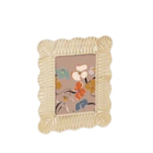 Porta Retrato Com Acabamento Em Rattan 10x15cm