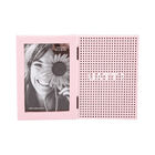 Porta Retrato Com Letreiro - Cor De Rosa (10x15)