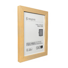 Porta Retrato com Vidro Wood Marrom 1 Foto 10x15cm