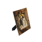 Porta Retrato De Linho Silver Family