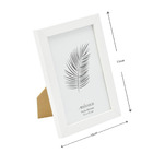 Porta Retrato De Madeira Moldura Frame 10x15 Branco