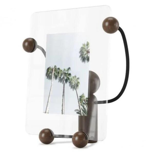 Porta Retrato De Mesa 25x20cm Black Woody - Umbra