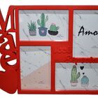 Porta Retrato De Mesa De Fotos - Mãe 34 X 27 Cm - Vermelho