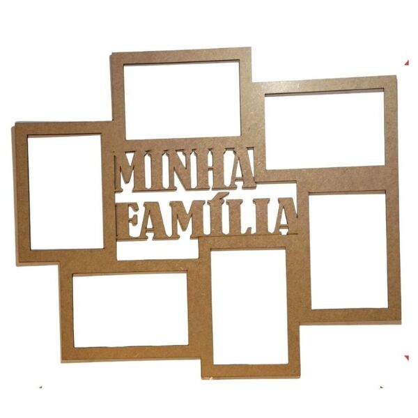 Porta Retrato De Parede Em Mdf