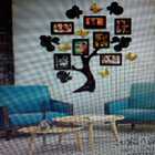 Porta Retrato De Parede Em Mdf - Cor Preta