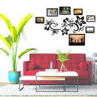 Porta Retrato De Parede Em Mdf - Cor Preta