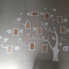 Porta Retrato De Parede Em Mdf - Em Mdf Branco