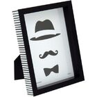 Porta Retrato De Plástico Preto Para Decoração Casa/sala 13x1