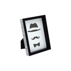 Porta Retrato De Plástico Preto Para Decoração Casa/sala 13x1