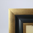 Porta-retrato Decorativo Glam Dourado Com Preto - 15x21 Cm