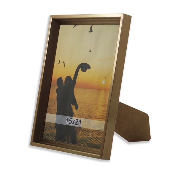 Porta-retrato Decorativo Noritex Dourado - 15x21 Cm