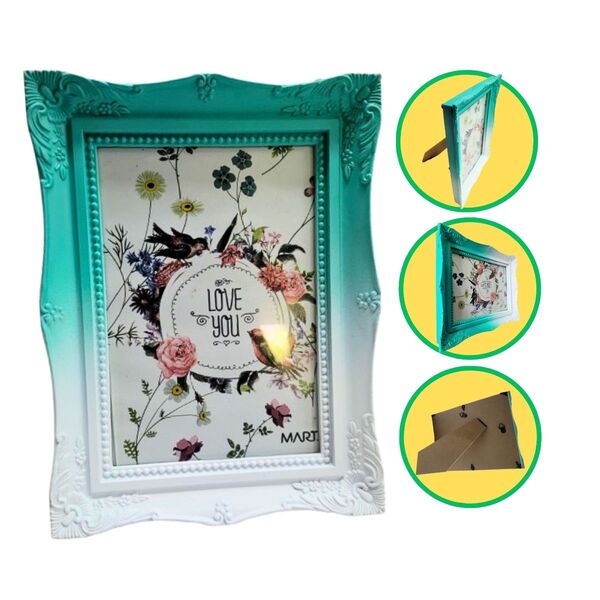 Porta-retrato Degrade Verde Candy 13x18 Cm