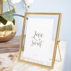 Porta Retrato Dourado 13x18cm