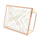 Porta Retrato Elegante Metal Rosegold Ou Dourado 13x18 Rose