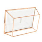 Porta Retrato Elegante Metal Rosegold Ou Dourado 13x18 Rose