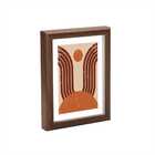 Porta Retrato Em Estilo Madeira 20x25 Cm