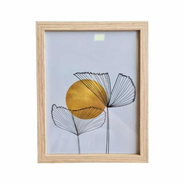 Porta Retrato Em Mdf Areia 15x20 Cm