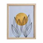 Porta Retrato Em Mdf Areia 20x25 Cm