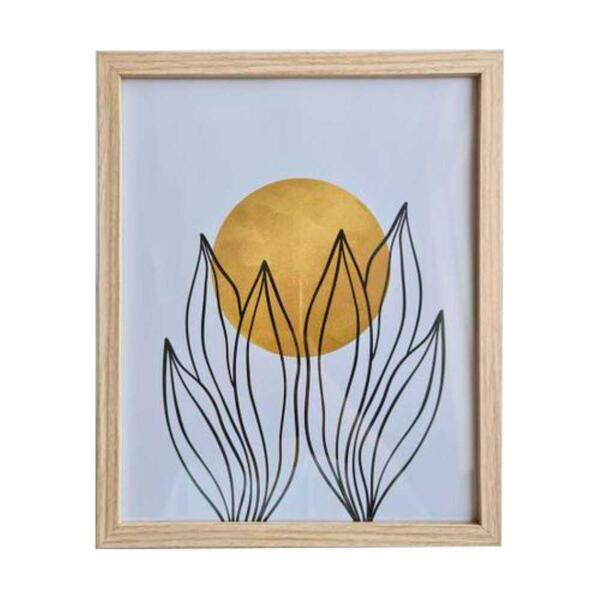 Porta Retrato Em Mdf Areia 20x25 Cm