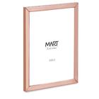 Porta Retrato Em Metal Rose Gold 20x25 Cm